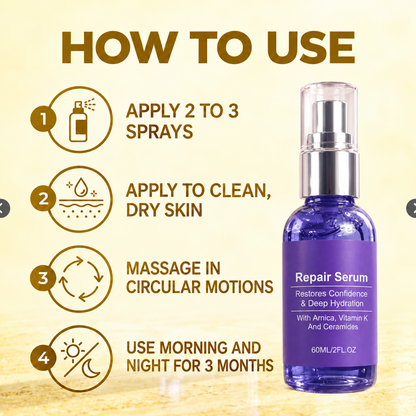 Novaro - Bruise Reduction Derma Restore Serum With Arnica, Vitamin K & Ceramides